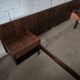 Lit scandinave en palissandre vintage