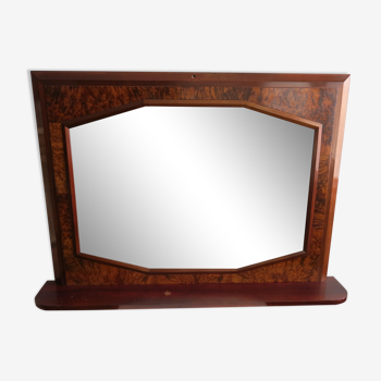 Art Deco wall mirror with tablet