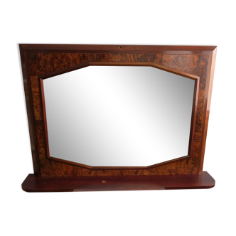 Art Deco wall mirror with tablet