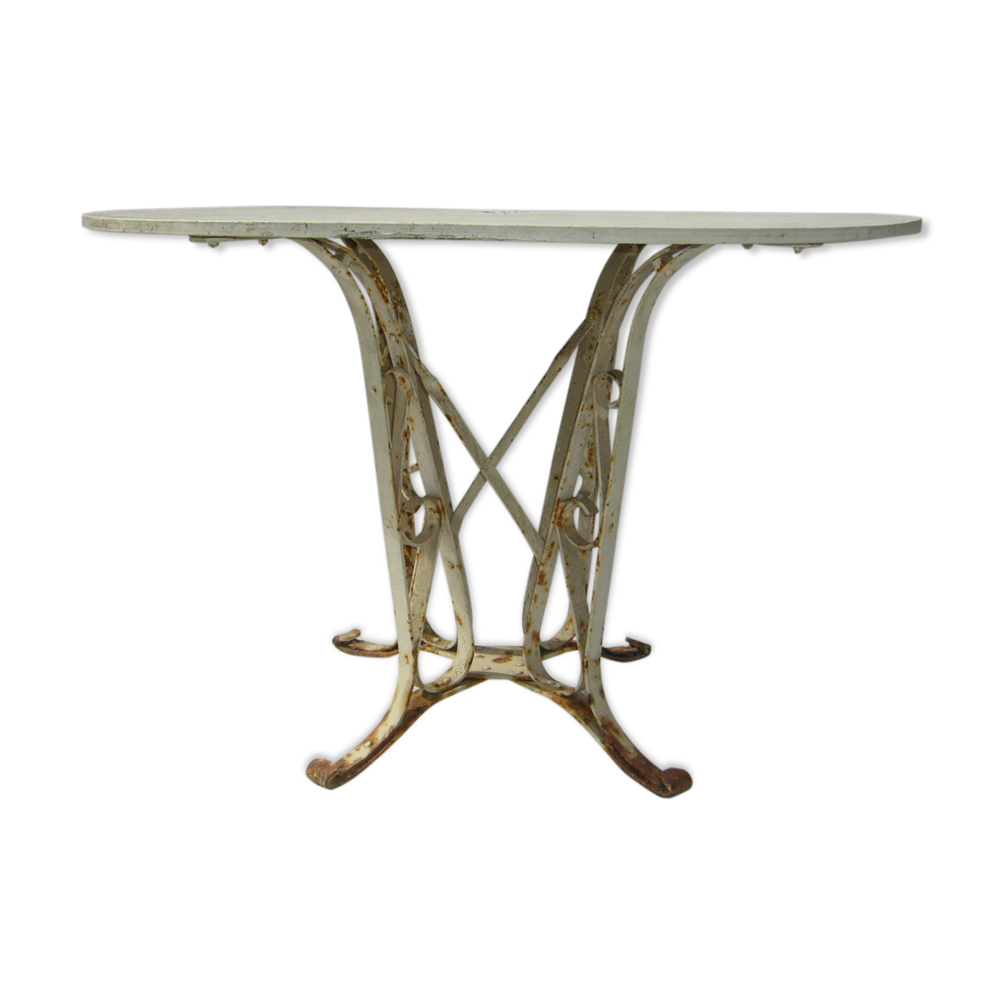 Old style garden table eiffel