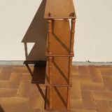 Vintage bamboo wood shelf