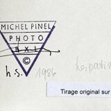 Michel Pinel (1949-2022) Art Photography - New York - Skaters 1986