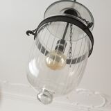 Glass globe hanging