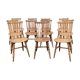 10 bistro chairs troquet "menuet" baumann 1970