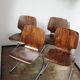 Ensemble de 4 chaises Kusch+Co Flötotto, années 1960.