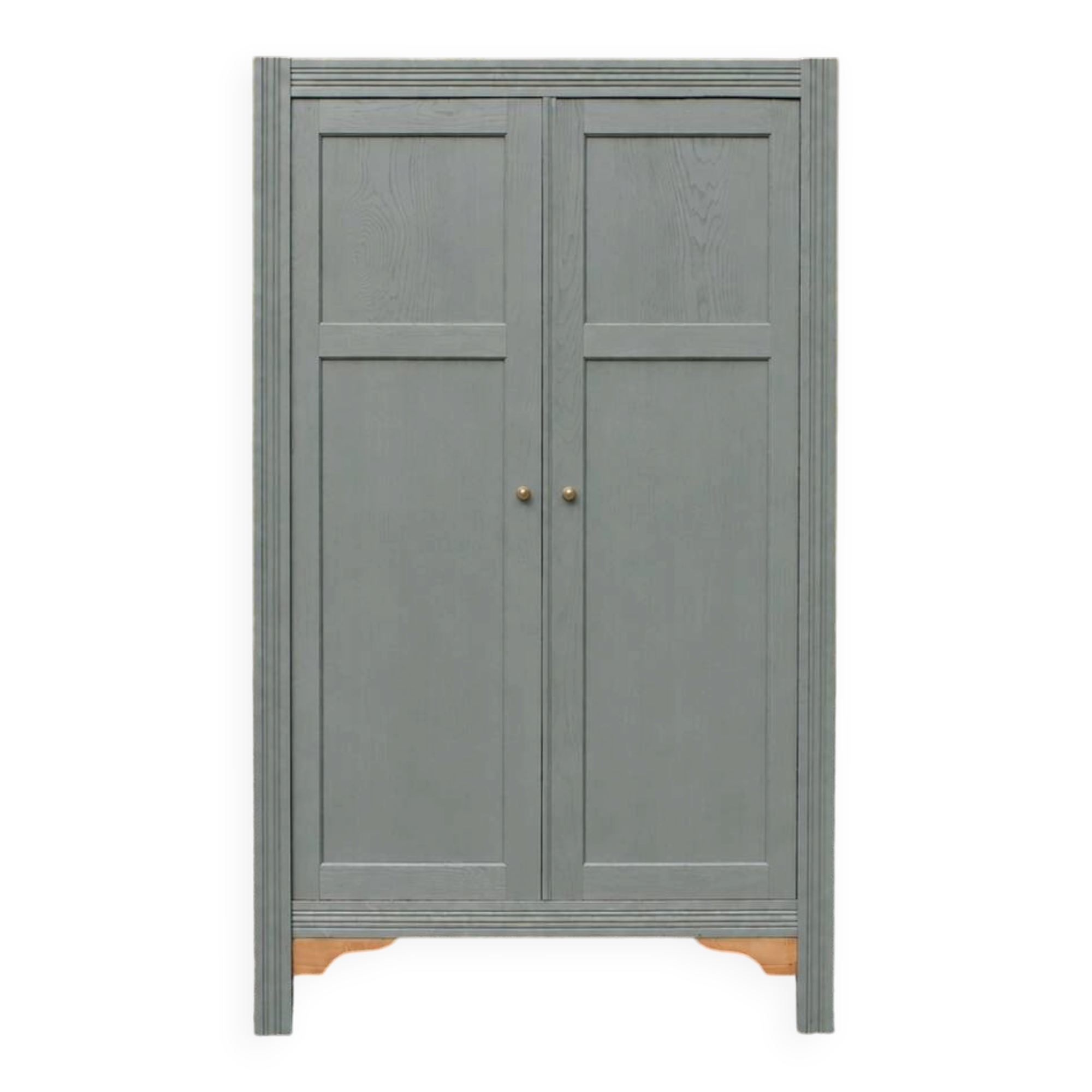 Renovated parisian wardrobe – kaki 4murs – antique wardrobe – country style