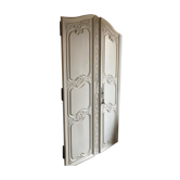 2 portes d’armoire en chêne d’époque 19ème