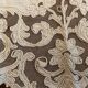 Sheet with embroidered decoration and openwork with cornucopia late nineteenth