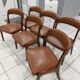 Suite of 6 chairs model gondola house baumann vintage 1970