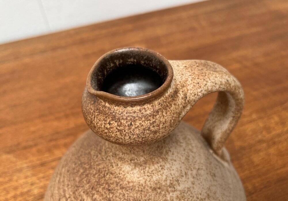 Carafe vase from the German studio of the mid-century by Petra Pottery, 1960s.