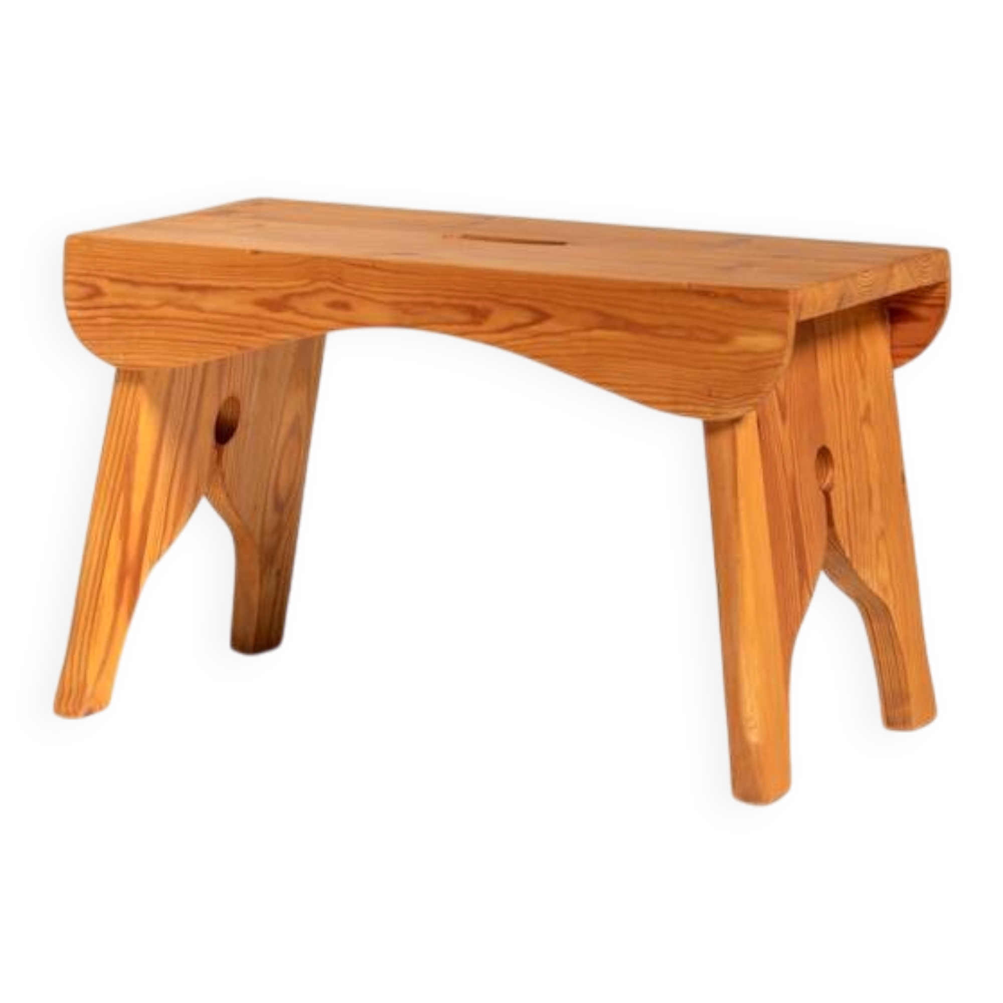 Pine stool, Sweden, 1960s
