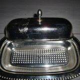 Silver-plated butter dish Made in Denmark