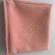 4 linen towels tinted vintage pink, AG monogram edge with beautiful times days