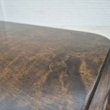 1950s, Danish artdeco coffee table with shelf, ash wood.