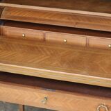 Charming desk with a blond wood structure. Work from the Faubourg (early 20th century).