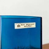 Mid-Century German Glass Block Vase by Ingrid Glas, Germany, 1960s