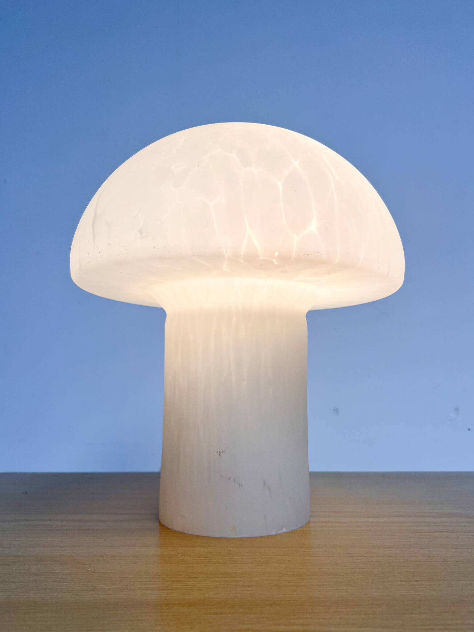 Mushroom 54 96 table lamp by Eckert Glas, 1960s