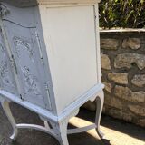 Sideboard in patinated solid wood
