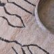 Pale Pink Berber Rug - 173 x 116 cm