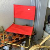 Vintage low folding Lafuma chair