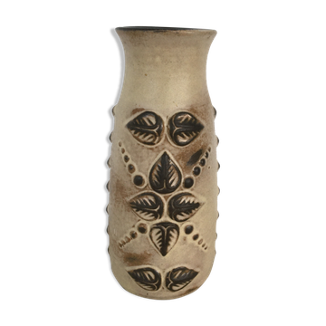 Vase grès w germany années 60