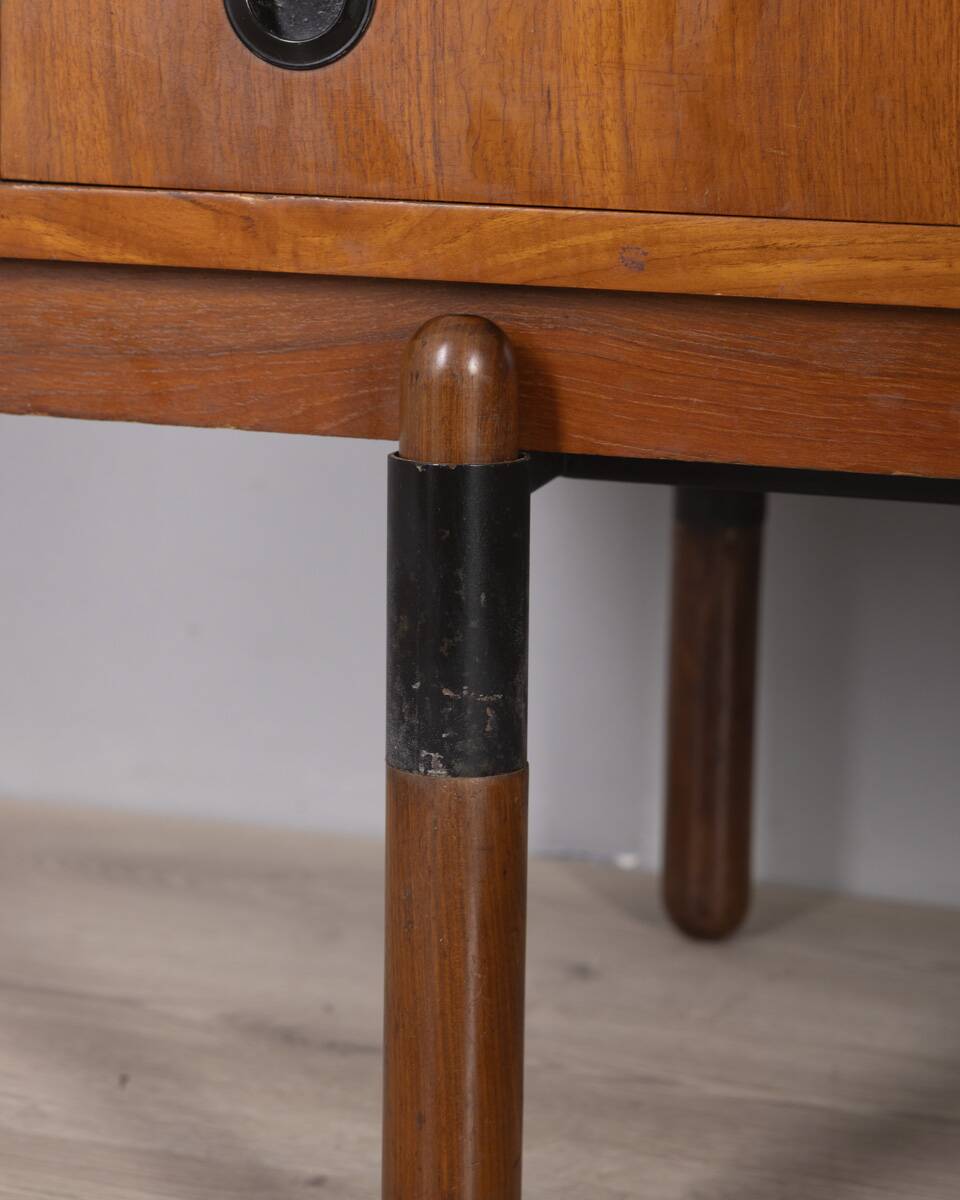 Vintage 1960s teak wood sideboard, italian design