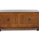 Scandinavian enfilade in walnut, Swedish modern, Sweden, 1930.