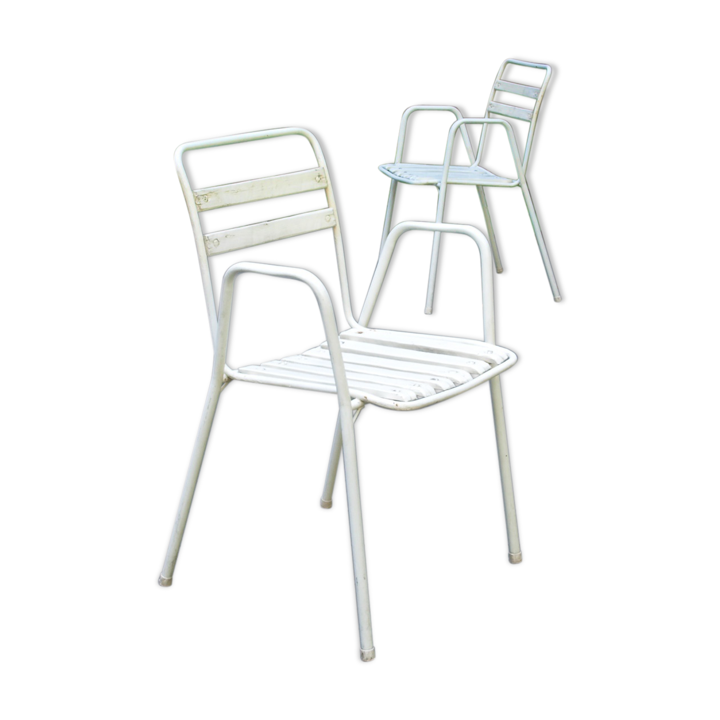 Suite of 4 Emu garden chairs