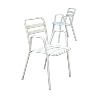 Suite of 4 Emu garden chairs