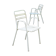 Suite of 4 Emu garden chairs