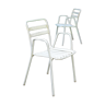 Suite de 4 fauteuils de jardin Emu
