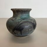 Set of 2 Pottery Vases Fat Lava Abstract Designed by Ruscha, Germany, 1960s