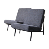 Pair of modern armchairs 013 by Alf Svensson for Dux 1950s