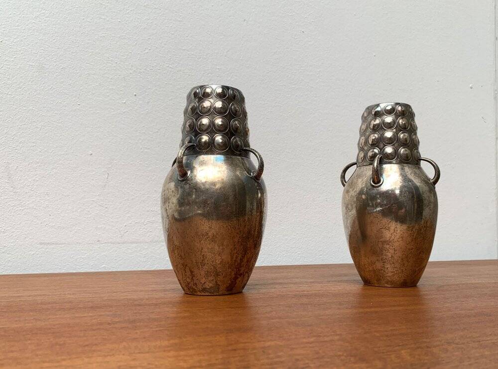 Art Nouveau vase by WMF, 1920s, set of 2