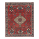 Vintage Turkish Oushak rug 170x215 cm