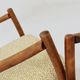Pair of Scandinavian modern longue chairs green nebula 1970s