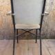 Fauteuil bridge du personnel de bord, paquebot FRANCE, 1962.