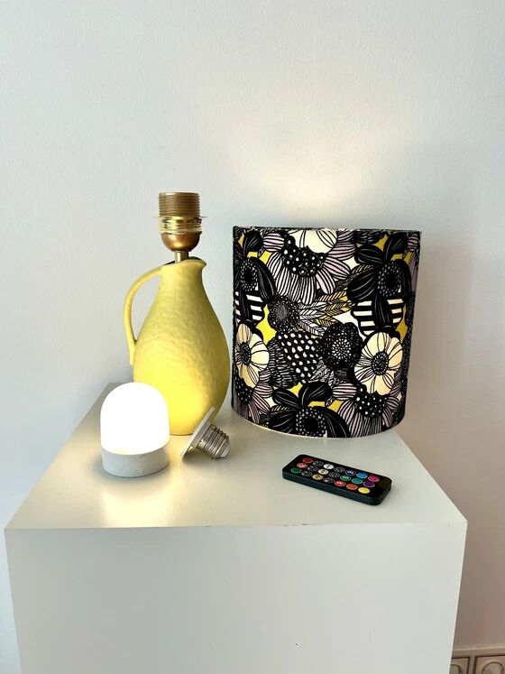 Charming 50s table lamp - cordless - suitable for outdoor use