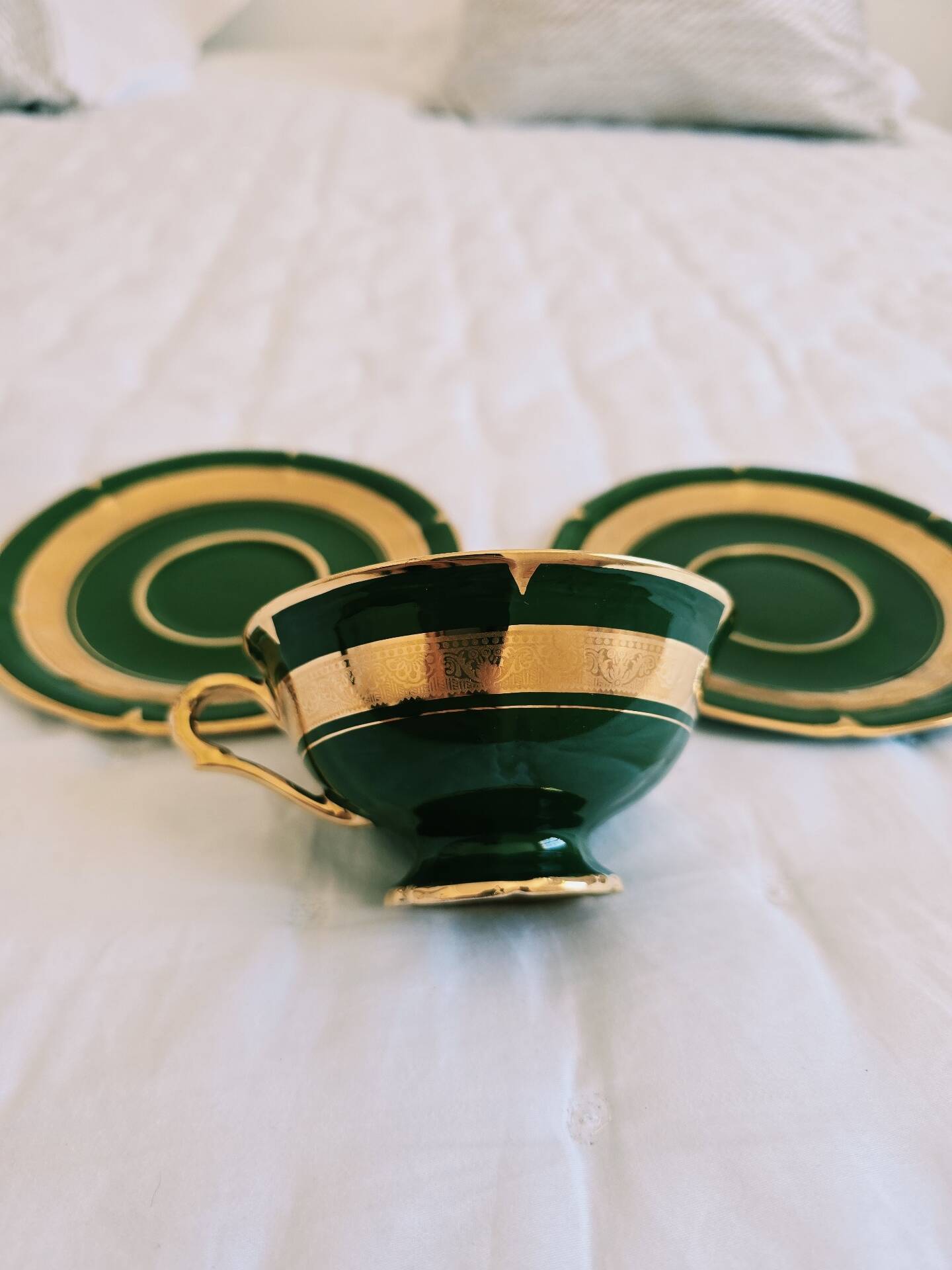 Pair of cups Lengle Limoges France