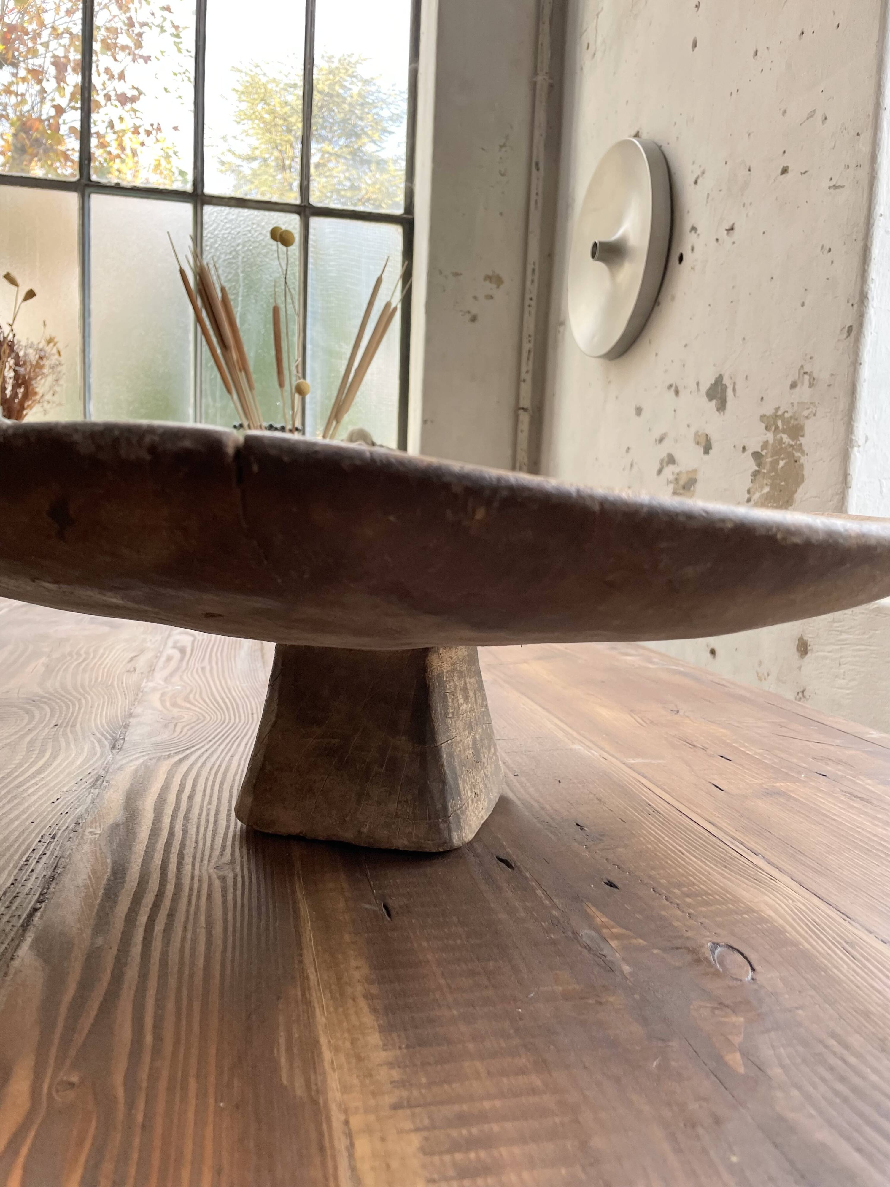 Mid-20th Tuareg wooden dish