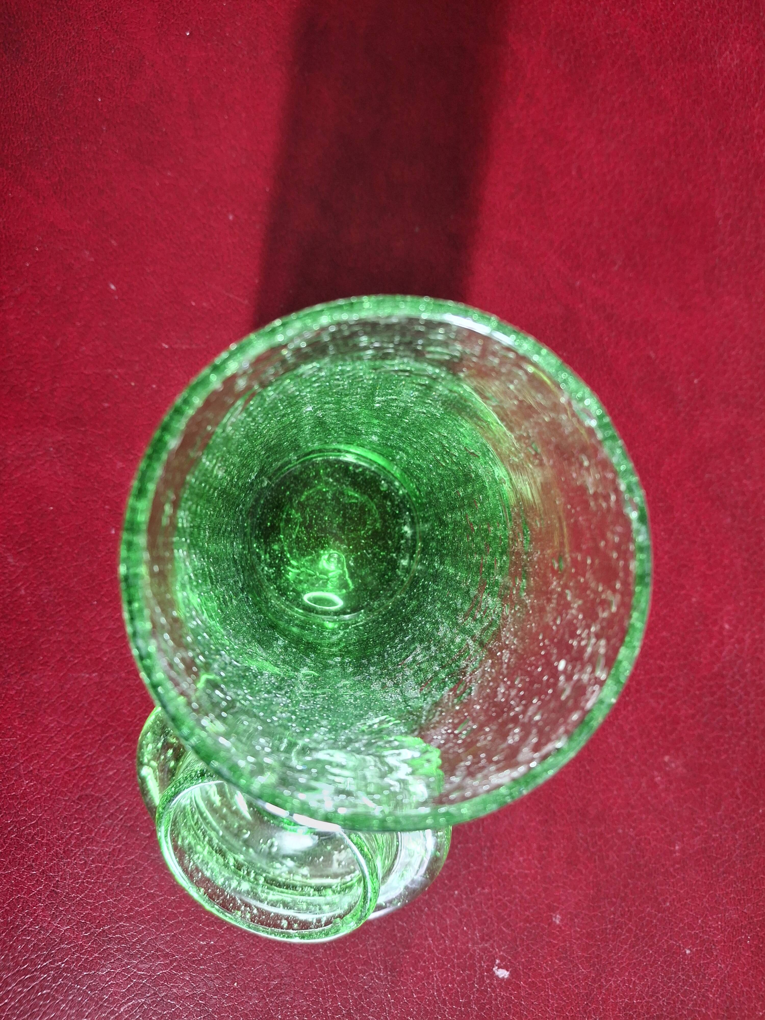 Candy dish for deserving children, Biot bubble glass, also known as an apothecary jar