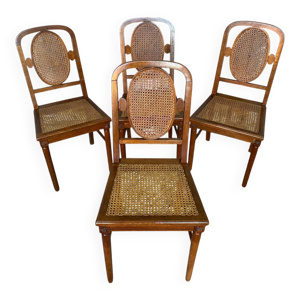 4 chaises anciennes style - louis xvi