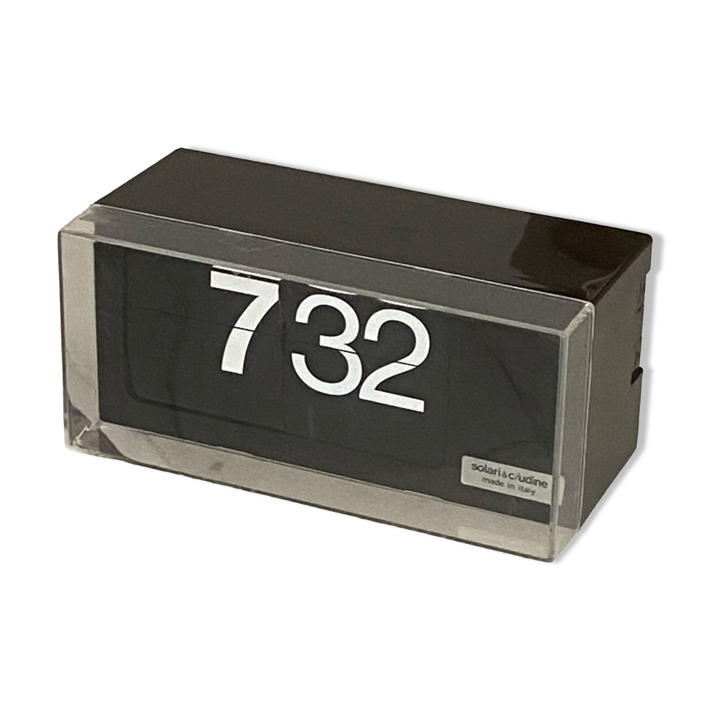 Clock flip solari cifra6 vintage 80s