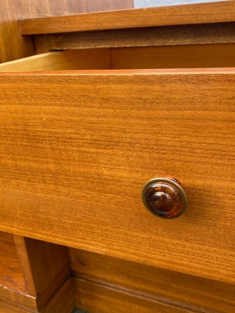 Vintage MCM teak 2 tier sideboard