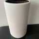 Large vintage vase numbered in pale green and white.