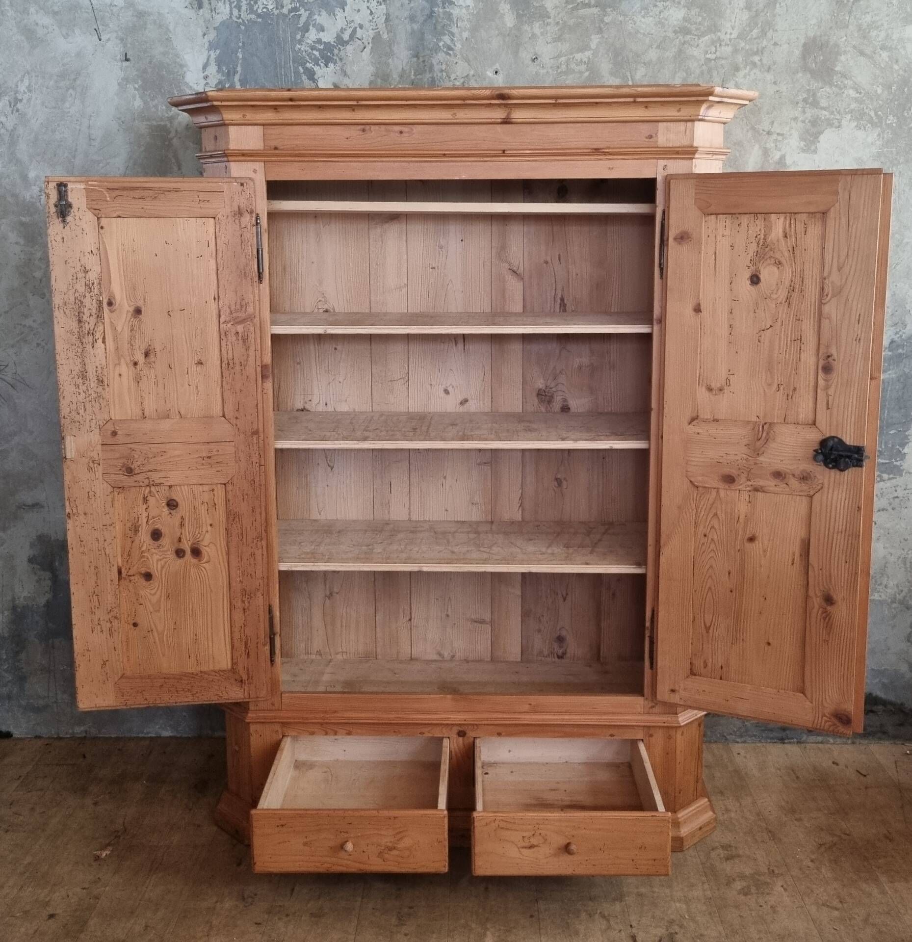 Pine wardrobe