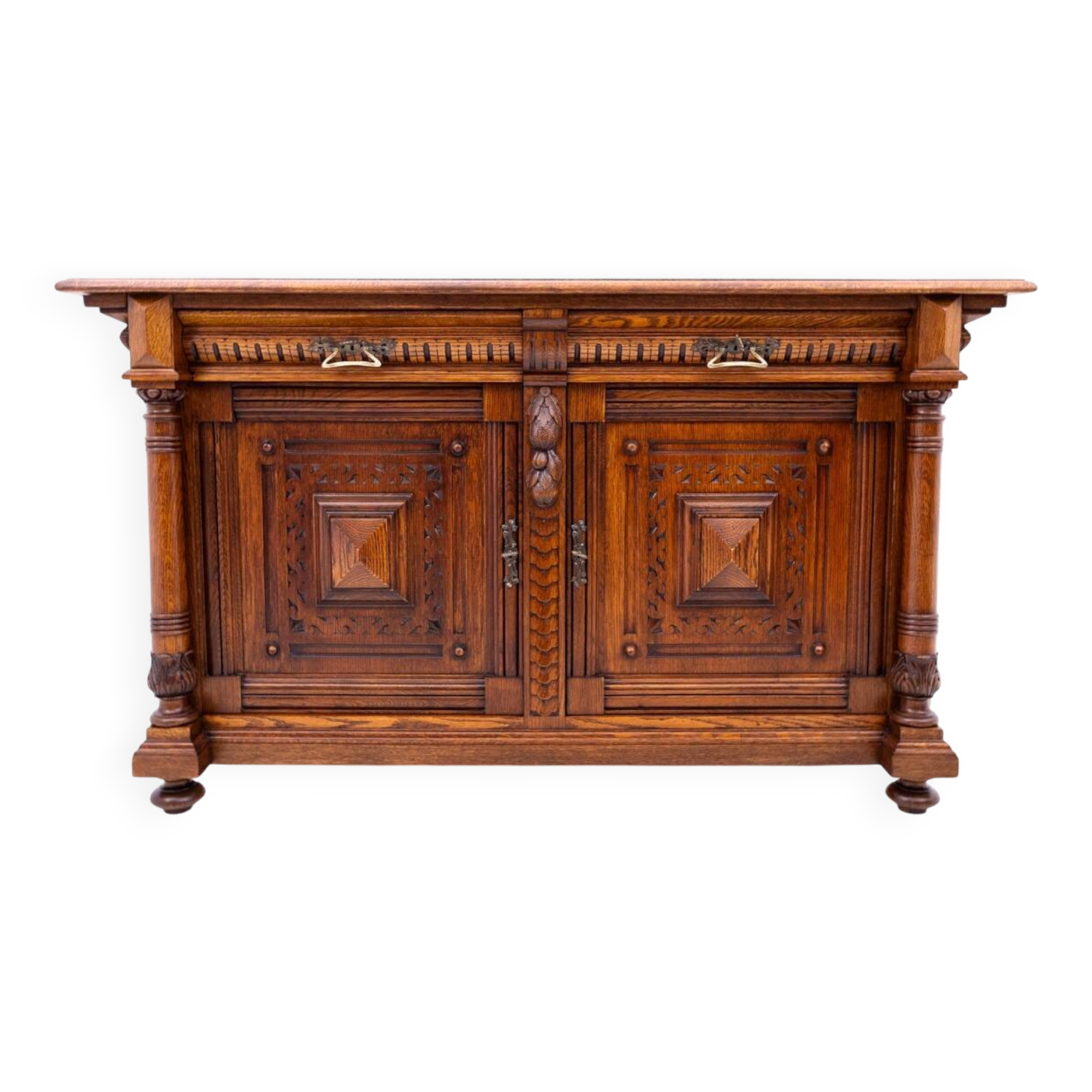 Antique chest of drawers, around 1880, Western Europe.