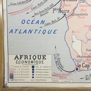 School Affoche geographical Europe Africa double sided