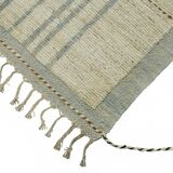 Handmade Turkish One of a Kind 256 cm x 308 cm Beige Wool Carpet