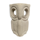 Limestone Owl Lamp, Albert Tormos, France, 1970s
